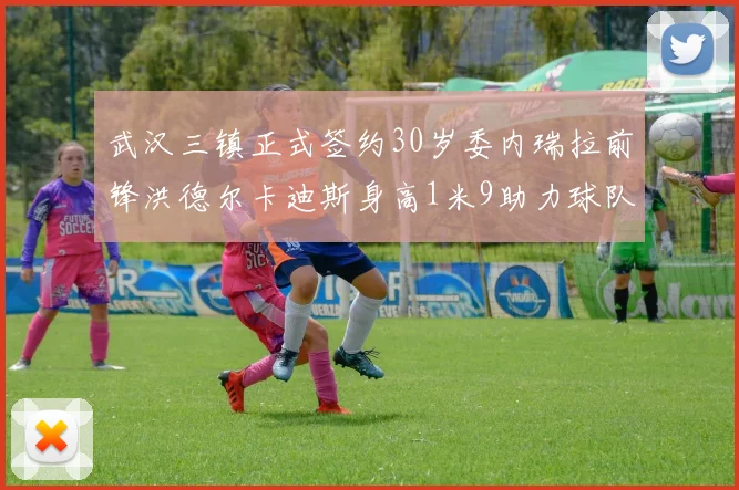 武汉三镇正式签约30岁委内瑞拉前锋洪德尔卡迪斯身高1米9助力球队新赛季